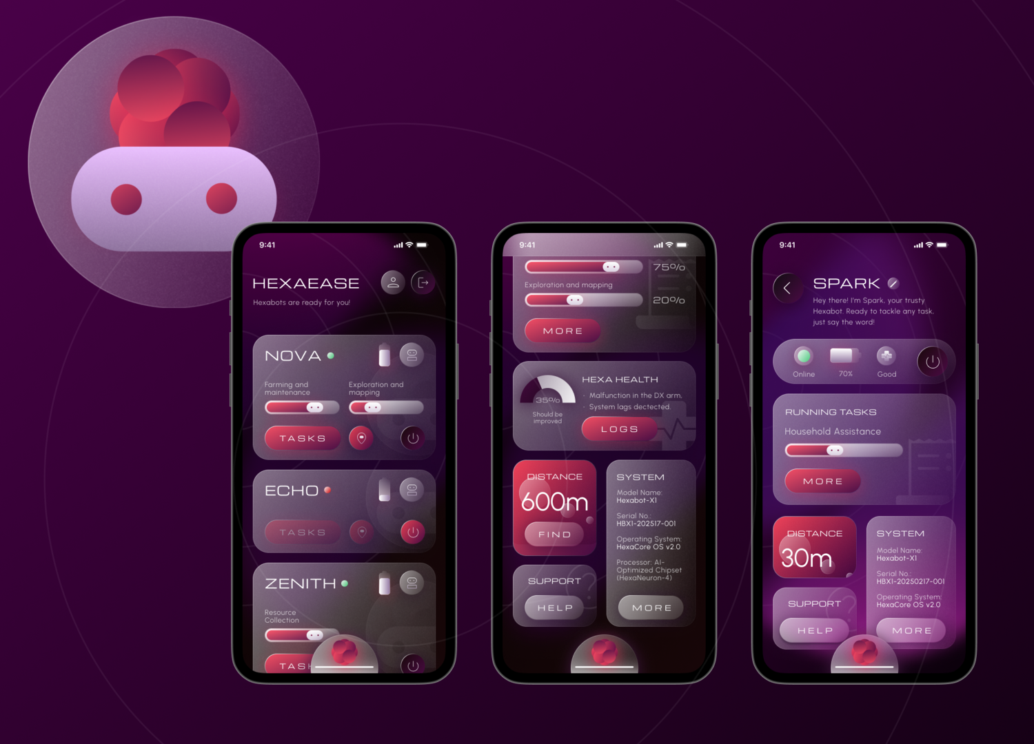 HEXAEASE App